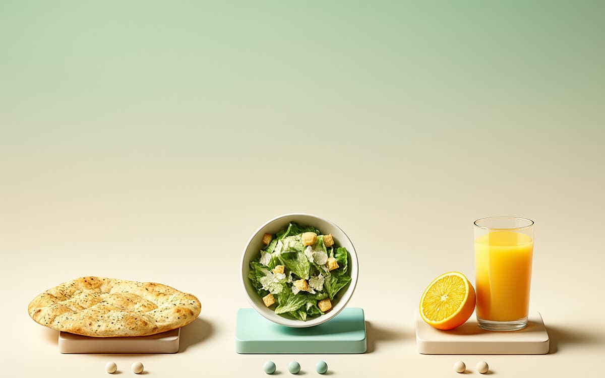 خداحافظی با گرسنگی: چطور همهچیز بخوریم و باز هم لاغر شویم؟ (راز بشقابهای هوشمند)